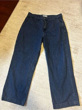 Abercrombie & Fitch Women's Curve Love Loose High Rise Jeans